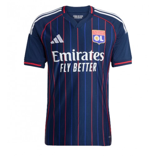 Olympique Lyonnais Udebanetrøje 2025-26 Kortærmet